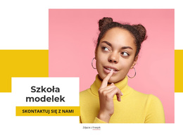 Szkoła Modelek – Motyw WordPressa