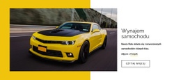 Nowoczesna Wypożyczalnia Samochodów Szablon Responsywny HTML5