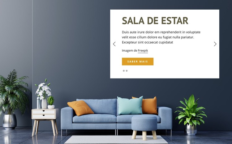 Idéias de design de interiores Template CSS