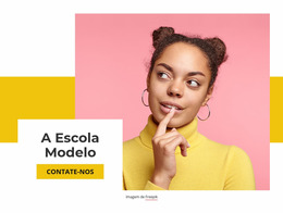 A Escola Modelo - Modelo De Site Joomla Gratuito