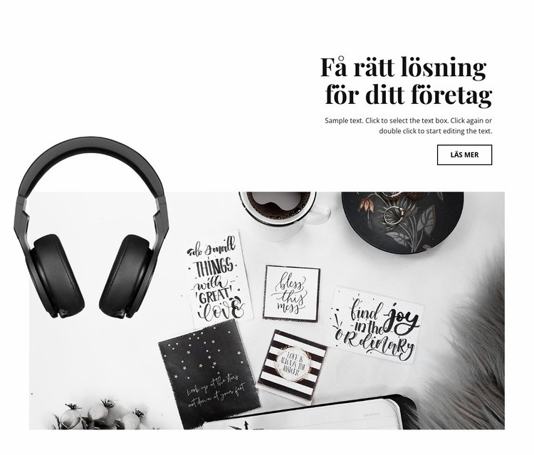 Få affärslösning Hemsidedesign