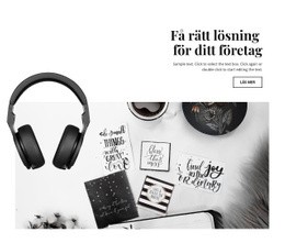 Få Affärslösning - Grundläggande HTML-Mall
