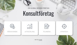 Företagsspecifika IT -Lösningar - Responsiva Webbplatsmallar