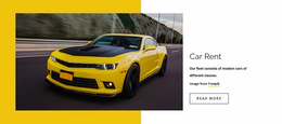 Modern Rental Of Cars Contact Forms