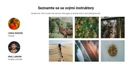 Seznamte Se S Cestovními Instruktory – Webová Šablona HTML