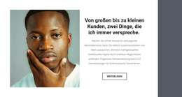 Mehrzweck-Website-Design Für Über Die Geschäftsstrategie