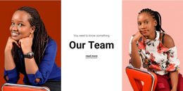 Women'S Team - HTML5 Template Inspiration