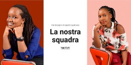 Squadra Femminile - Design Reattivo