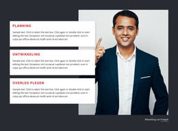 IT-Strategie En Planning HTML-Sjabloon