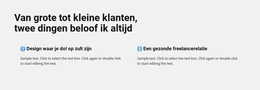 Koppen Met Pictogrammen - Gratis CSS-Thema