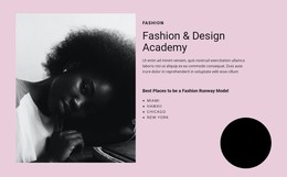 Academy Of Fashion And Art - Static Site