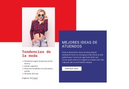 La Mejor Moda De Niña - Prototipo De Sitio Web
