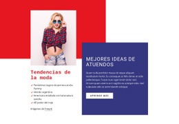 La Mejor Moda De Niña: Plantilla HTML5 Adaptable