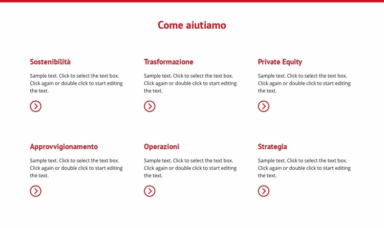 Creazione di vendite efficaci Mockup del sito web