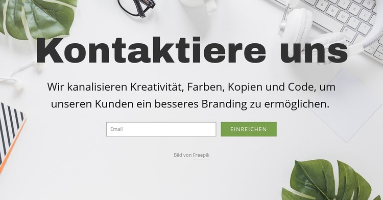 E-Mail-Beratungslösungen Website Builder-Vorlagen