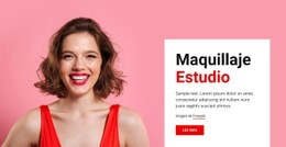 Maquillaje Y Belleza: Plantilla HTML5 Fácil De Usar