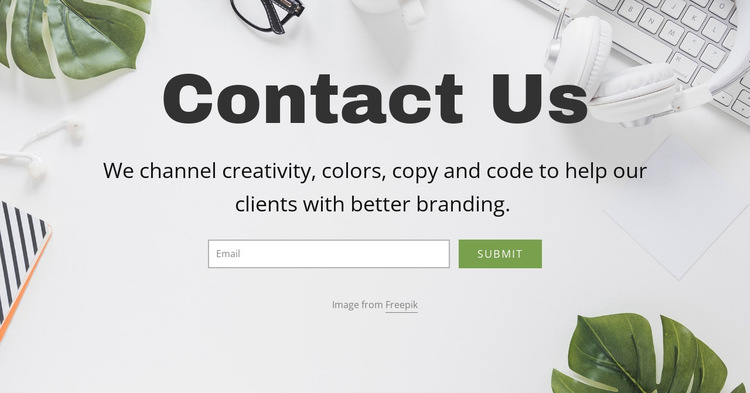 Email consultancy solutions HTML5 Template
