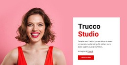 Trucco E Bellezza - Modello Di Sito Web Gratuito