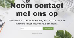 E-Mailadviesoplossingen Sjabloon Voor Bestemmingspagina'S