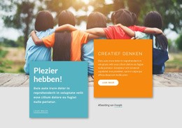 Leeractiviteiten Voor Kinderen - HTML-Sjabloon Downloaden