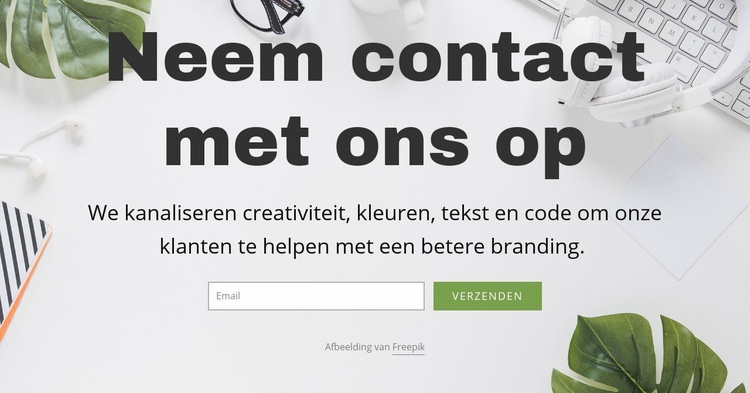 E-mailadviesoplossingen Website Builder-sjablonen