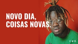 Designer De Moda – Página De Destino Para Qualquer Dispositivo