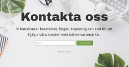 Konsultlösningar Via E -Post - Mall För Mobilwebbplats