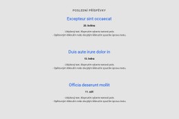 Seznam Opakovač S Rozvrhem – Šablona Prémiového Webu Pro Firmy