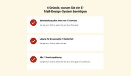 Listen-Repeater Mit Diensten – Ultimative HTML5-Vorlage