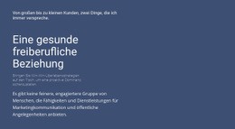 Überschriften Und Text - Website-Design