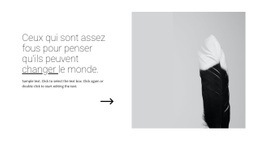 Les Citations Sur Le Design - Maquette De Site Web Simple