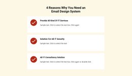 List Repeater With Services - Professional Html Code