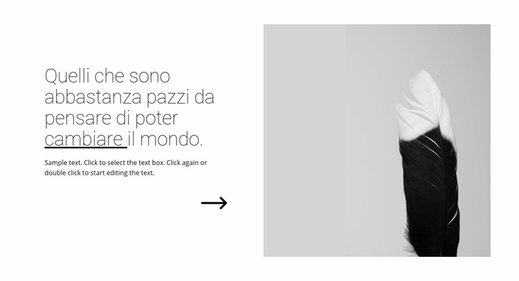 Le citazioni sul design Modelli di Website Builder