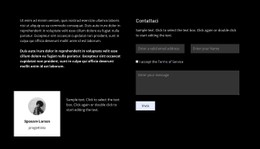 Contattaci Per Maggiori Informazioni - Miglior Modello CSS