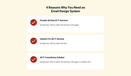 List Repeater With Services Joomla Template