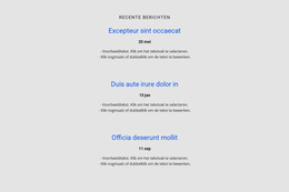 Meest Creatieve WordPress-Thema Voor Lijst Repeater Met Tijdschema