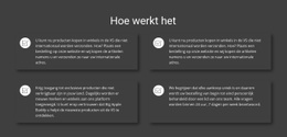 Hoe Ons Werk Werkt - Responsief Ontwerp