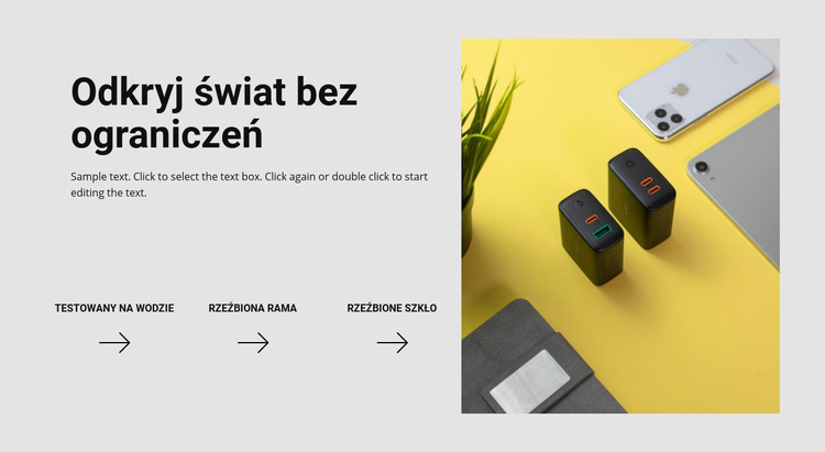 Świat bez granic Motyw WordPress