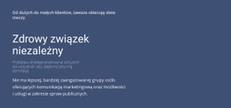 Nagłówki I Tekst Responsywna Witryna