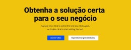 Título, Texto E Botão