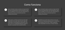 Como Funciona O Nosso Trabalho - Modelos De Sites Responsivos