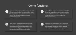 Como Funciona O Nosso Trabalho - Modelo Joomla Premium