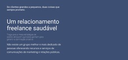 Títulos E Texto - Landing Page Criativa Multiuso
