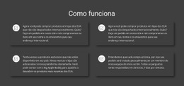 Como Funciona O Nosso Trabalho - Landing Page Profissional Personalizável