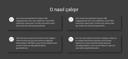 İşimiz Nasıl Çalışıyor - Premium WordPress Teması