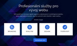 Návrh Webových Stránek Pro Služby Vývoje Webu