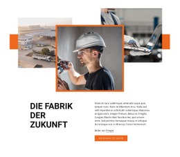 Industrielle Fabrik HTML-Website-Vorlage