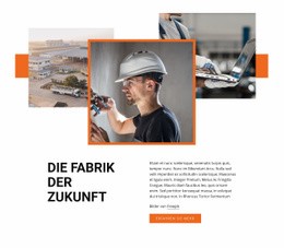 Industrielle Fabrik - Anpassbare Professionelle Zielseite