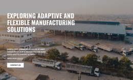 Manufacturing Solutions - Html Code Example by Nicepage