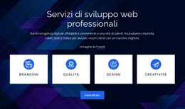 Progettazione Del Sito Web Per Servizi Di Sviluppo Web Professionali